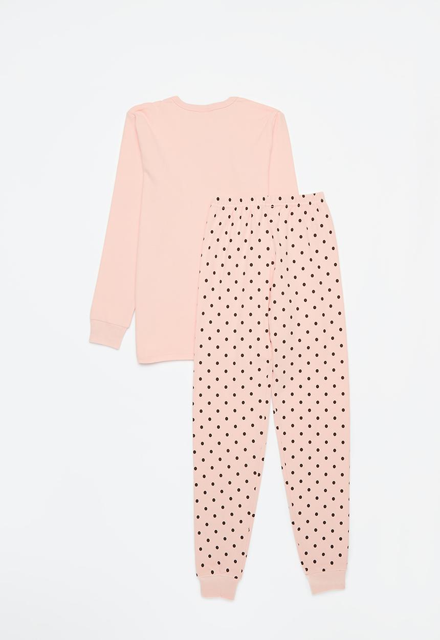 Pop Candy - Polka dot pj set-pink