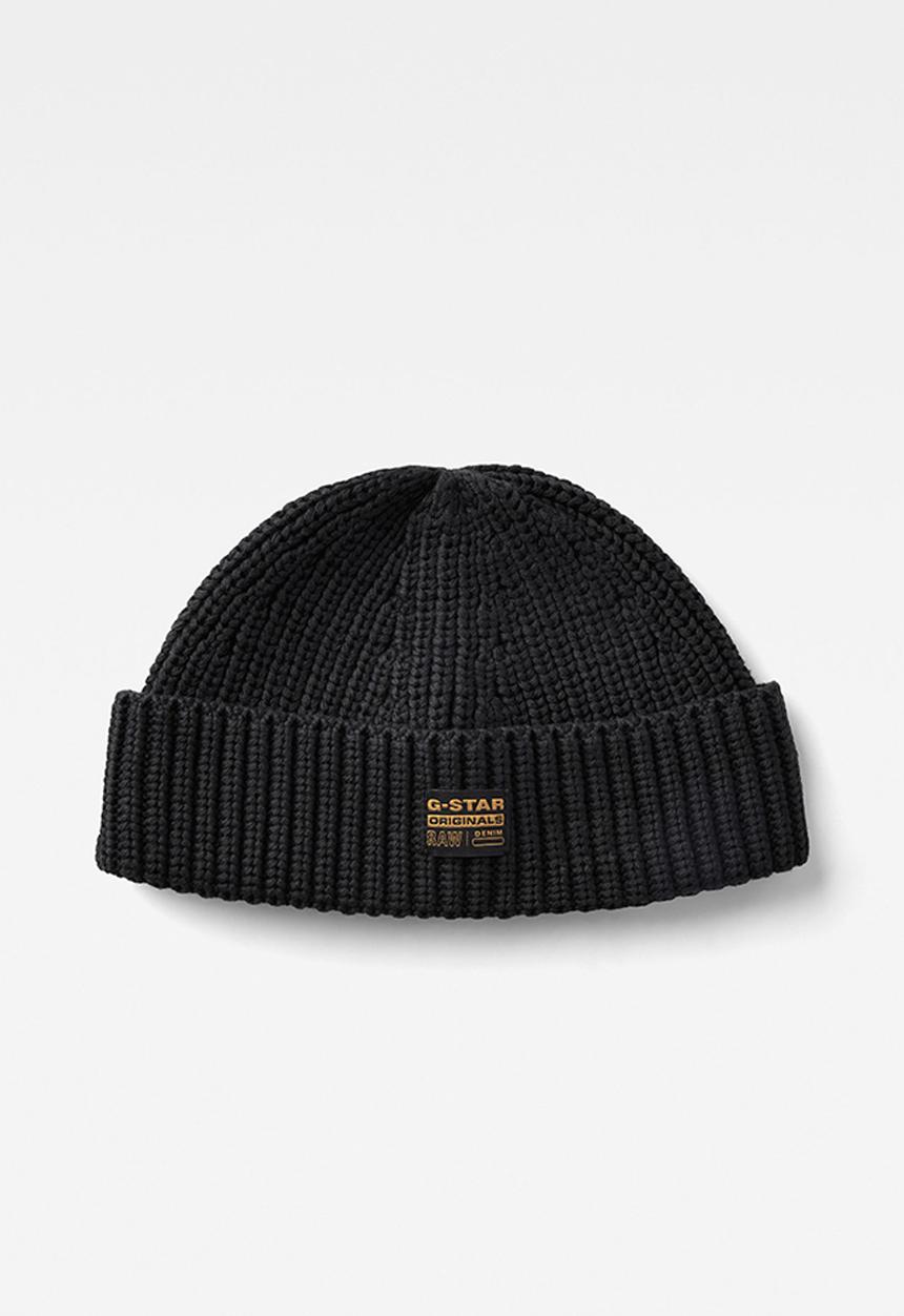 G-STAR - Originals fisherman beanie - dk black