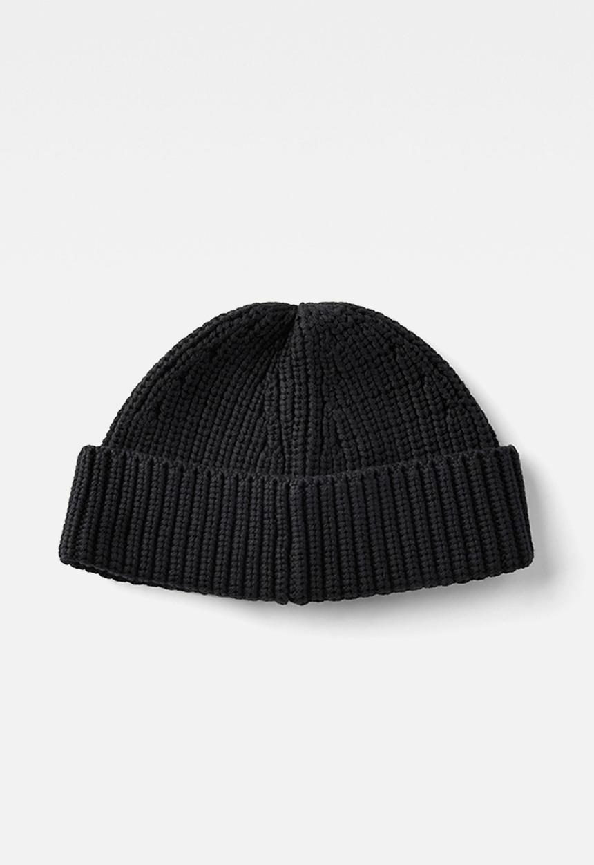 G-STAR - Originals fisherman beanie - dk black