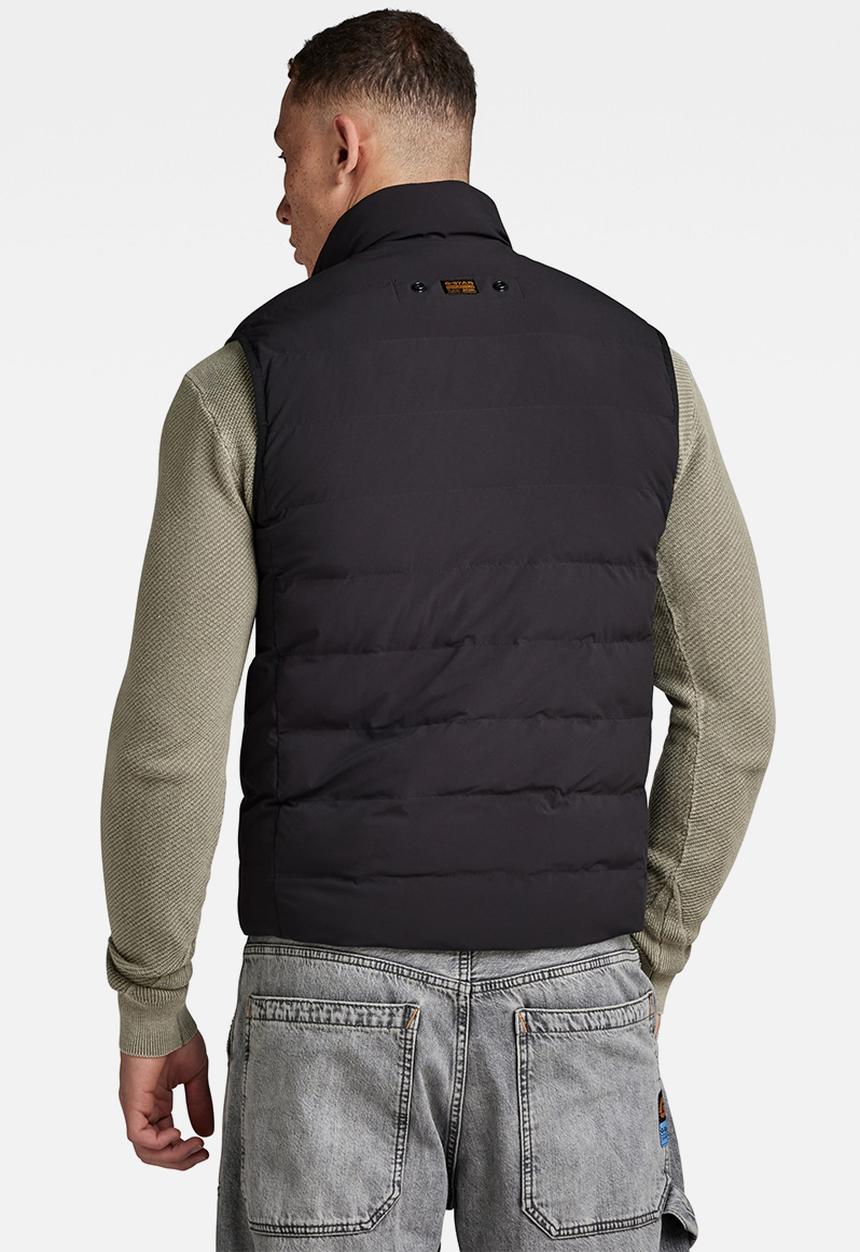 G-STAR - Foundation liner vest Zone stretch lite wr  - dk black