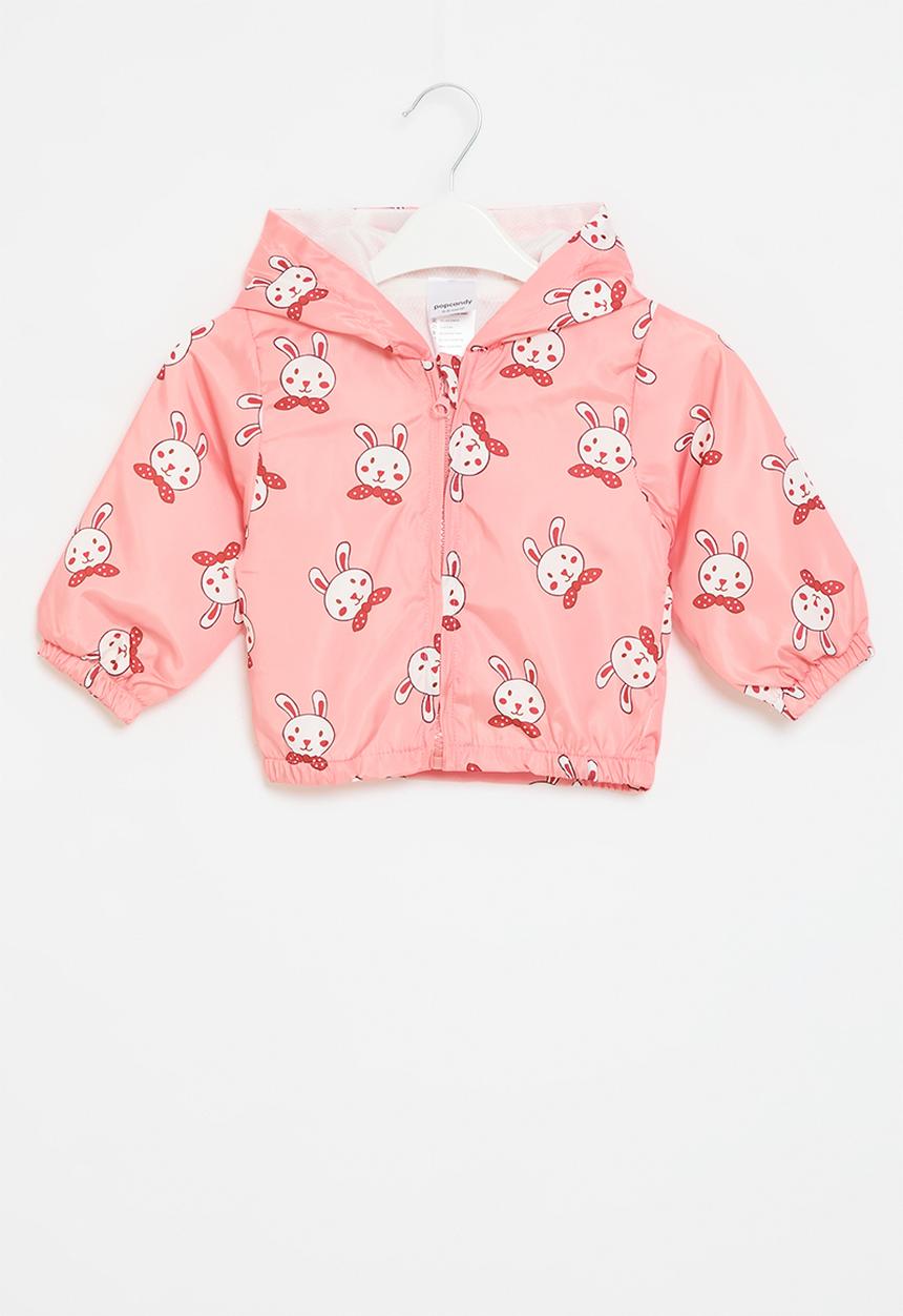 Pop Candy - Hooded printed jacket - pink