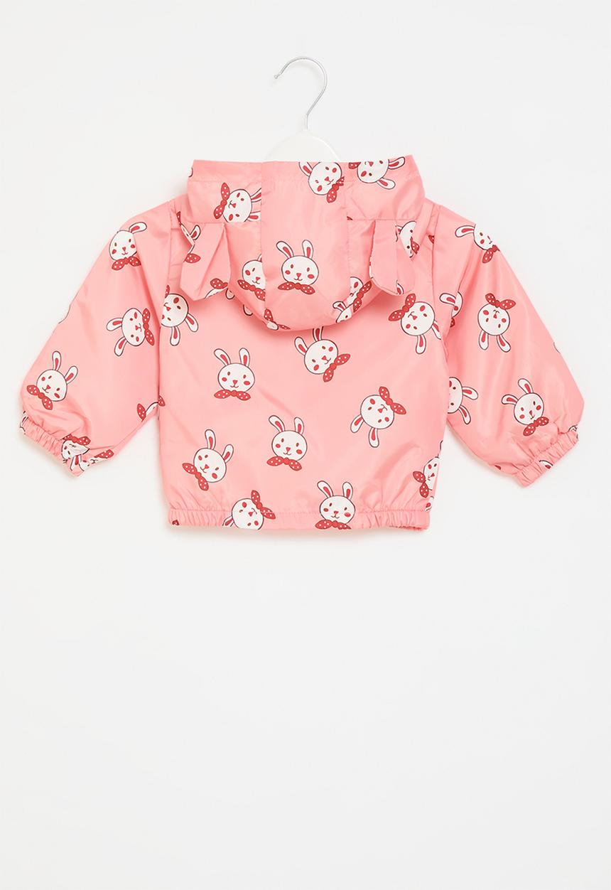 Pop Candy - Hooded printed jacket - pink