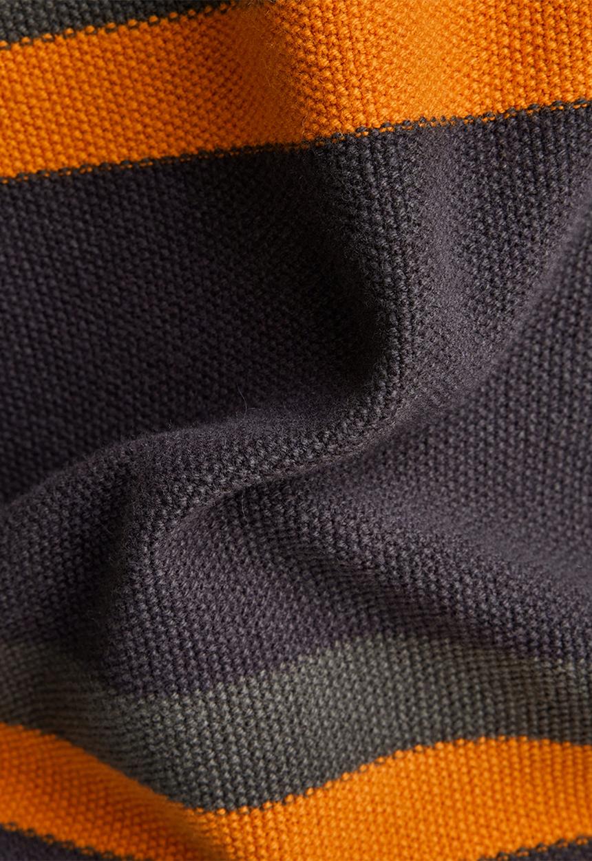 G-STAR - Stripe r knit Soft woolly knit  - grey asphalt