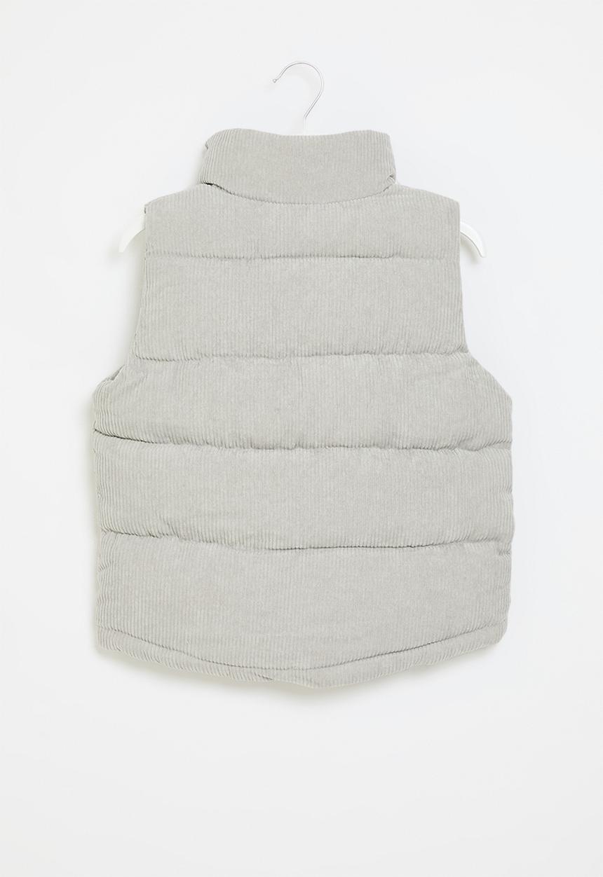 Pop Candy - Cord gilet - grey