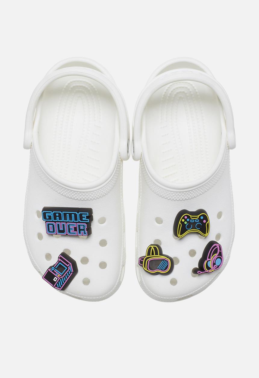 Crocs - Lights up neon gamer 5 pack jibbitz - multi