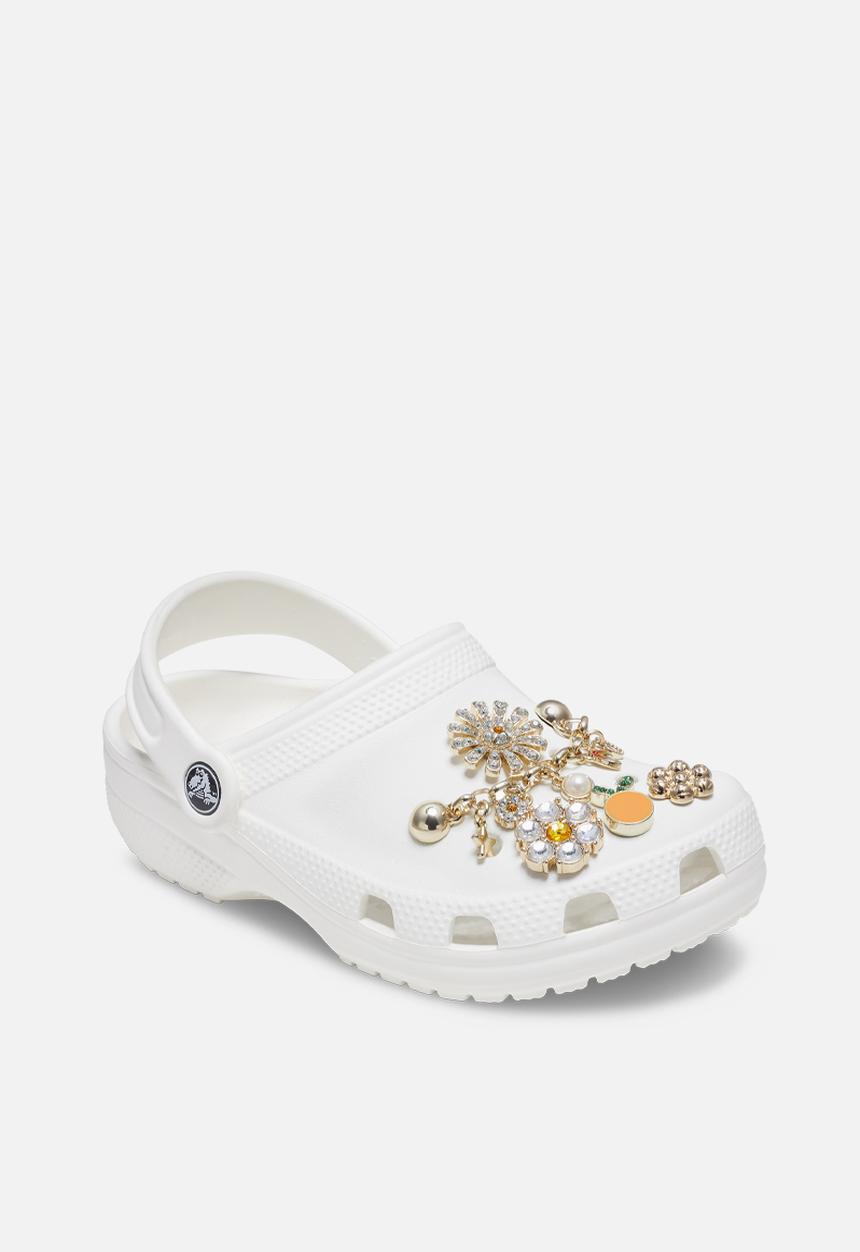 Crocs - Everything nice gem mix 5 pack jibbitz - gold