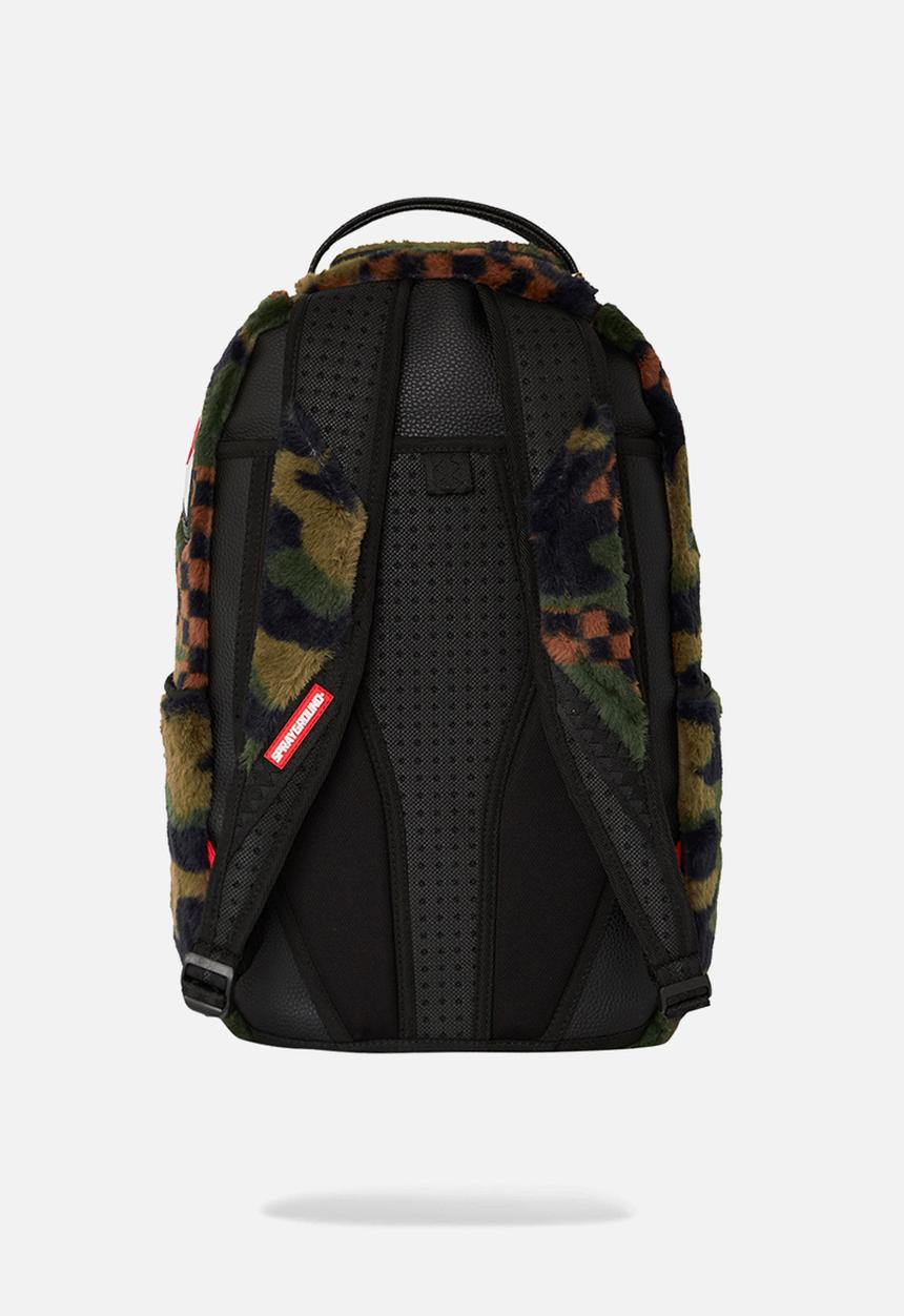 Sprayground - Green 3am fur backpack - camo