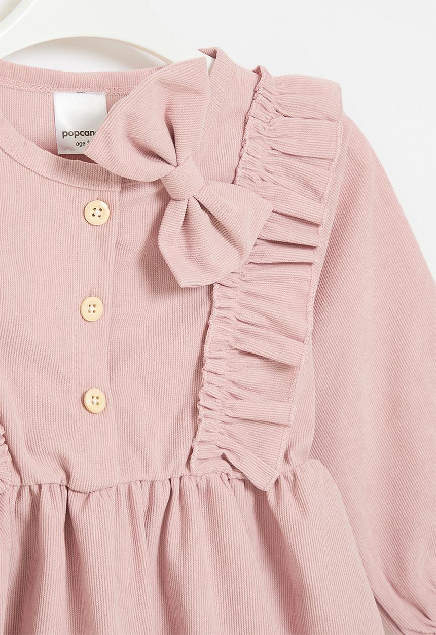 Pop Candy - Frilled cord set - pink