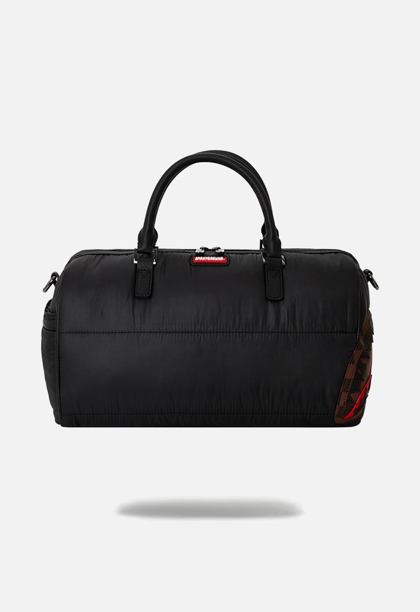 Sprayground - Sharks in paris puffer mini duffel - black & red