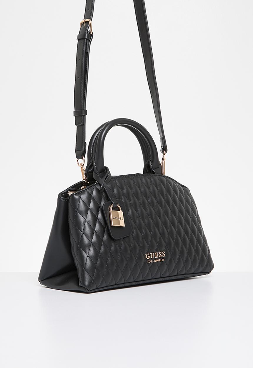 GUESS - Easley small satchel - black