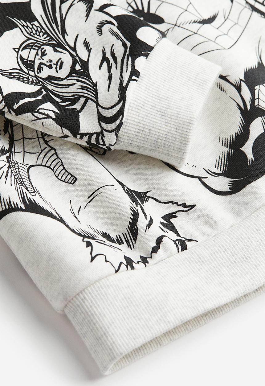 H&M - Printed sweatshirt - grey