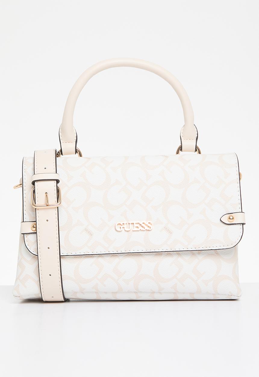 GUESS - Castalia top handle crossbody - stone