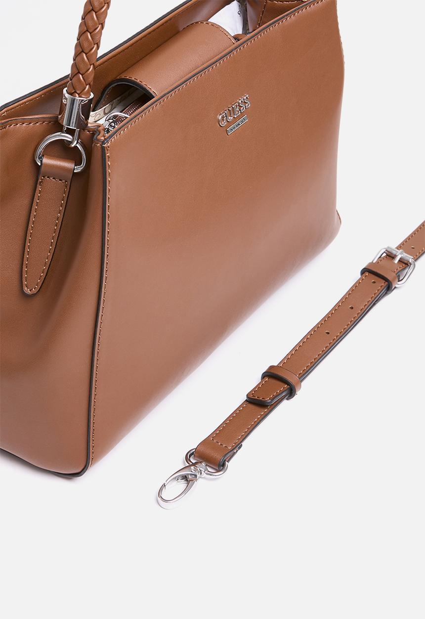 GUESS - Bodie satchel - brown