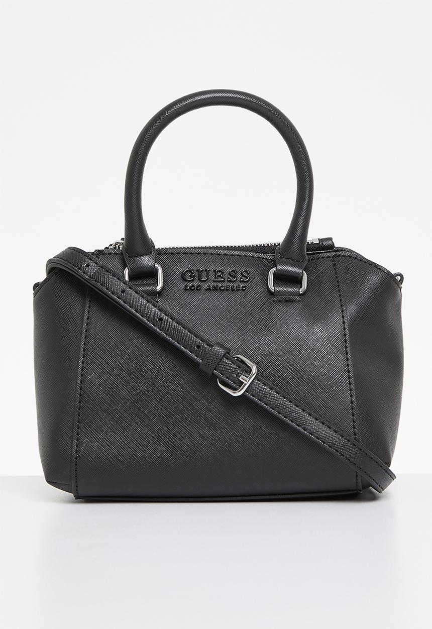 GUESS - Davian mini satchel - black