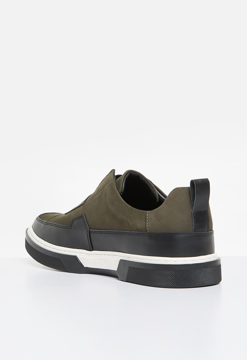 POLO - Gusset slip on sneaker - olive 