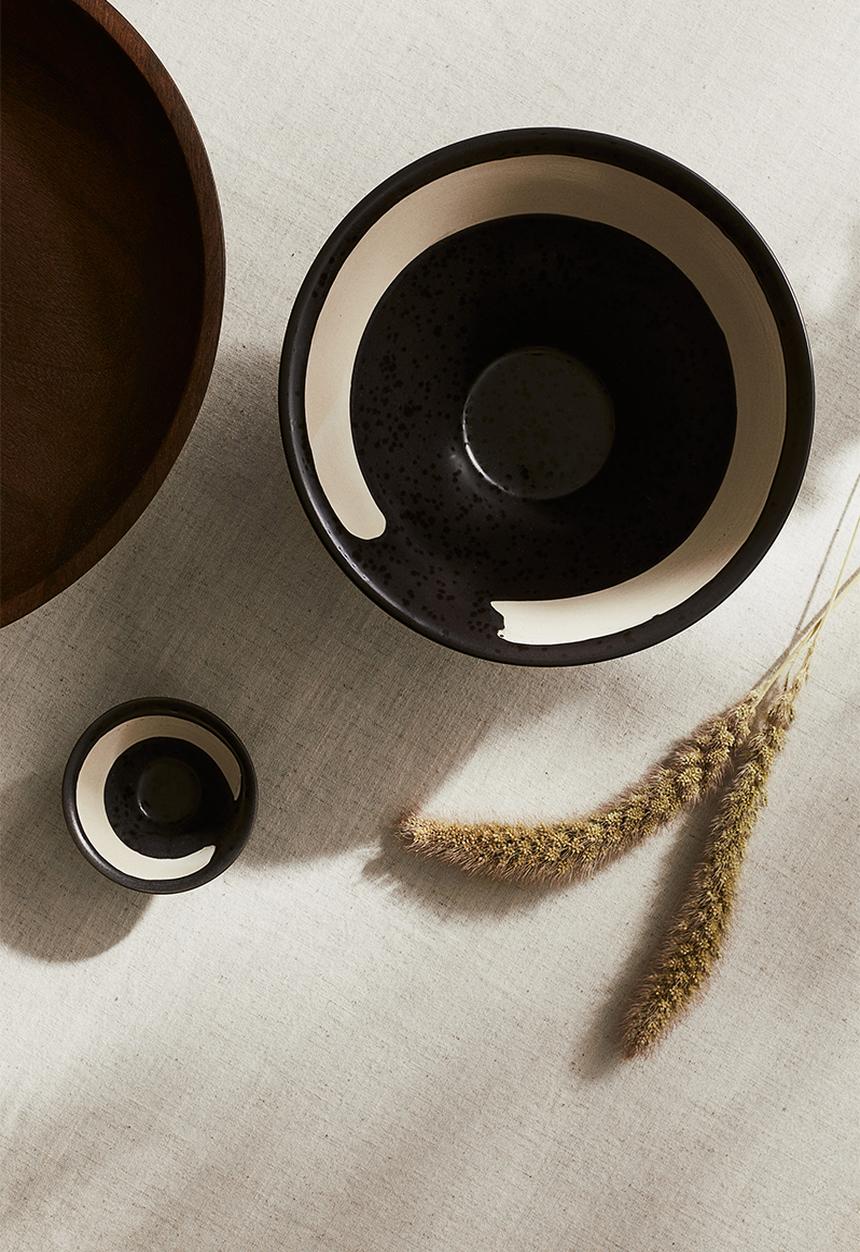 H&M - Mini stoneware bowl - black