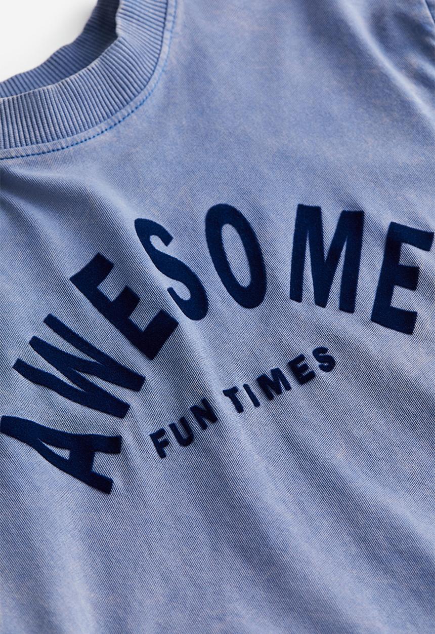 H&M - Long-sleeved t-shirt - blue