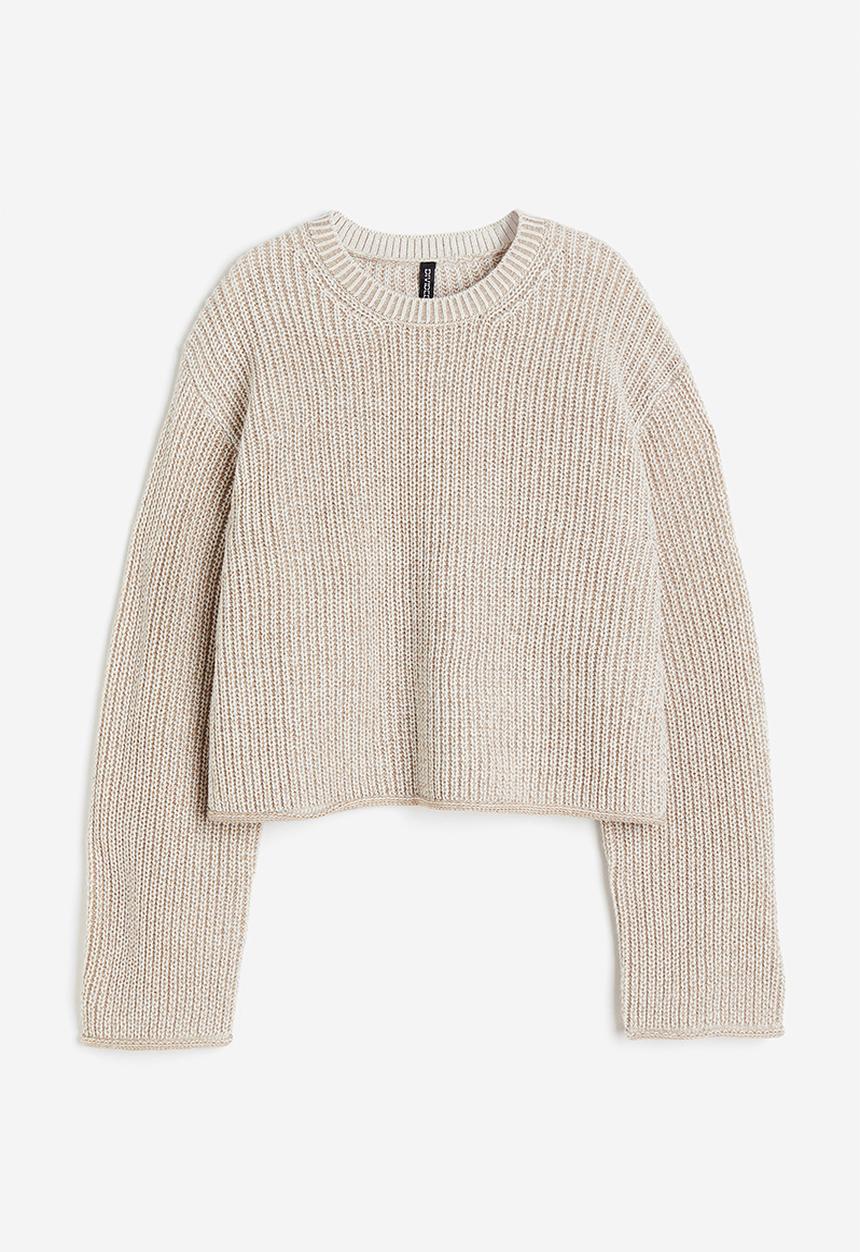H&M - Jumper - light beige