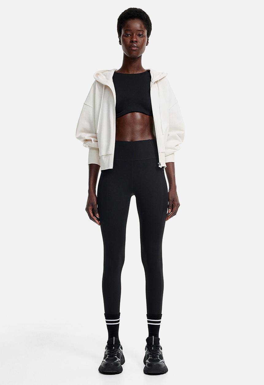 H&M - Drymove™ medium support sports bra - black