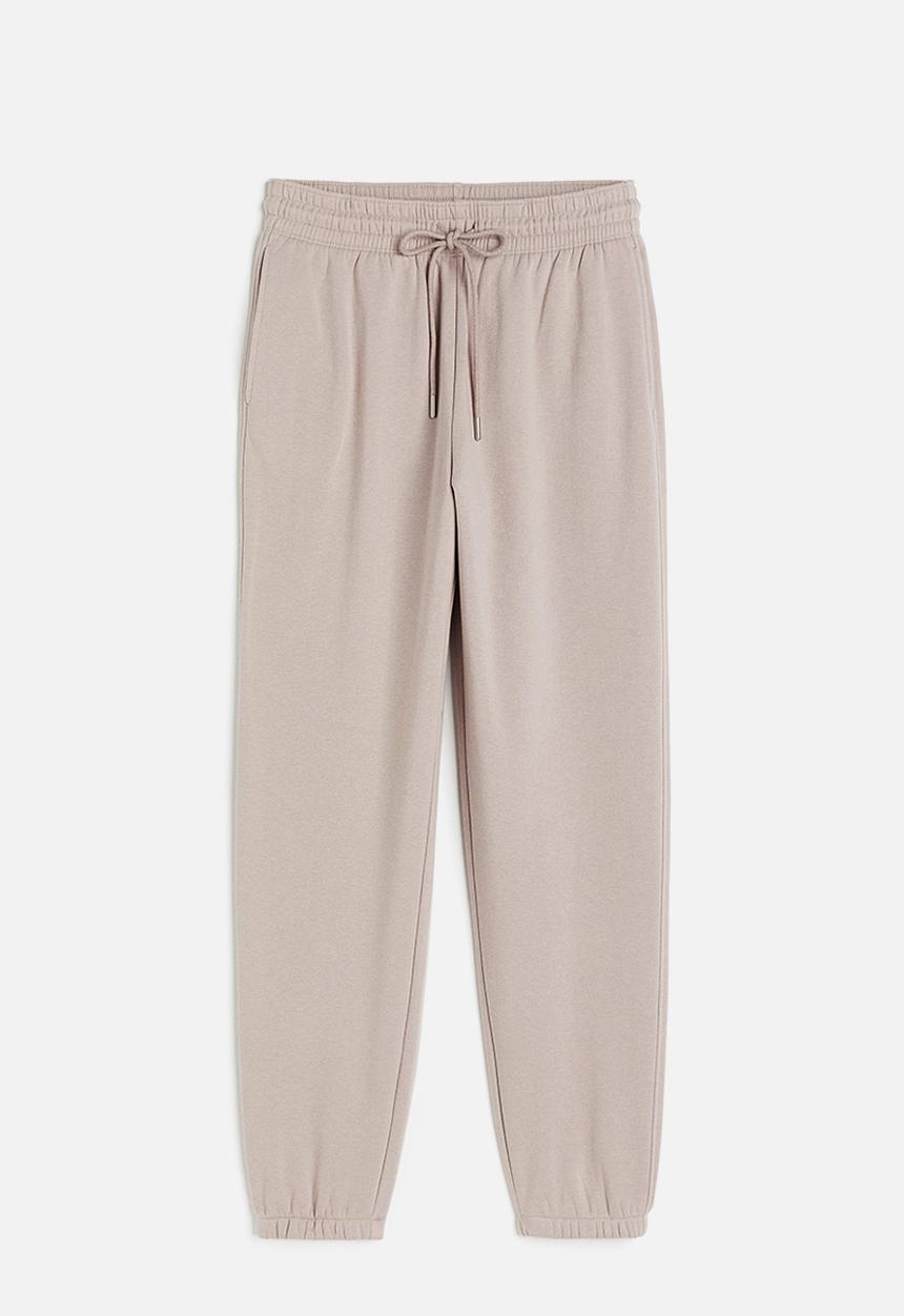 H&M - Cotton-blend sweatpants - greige