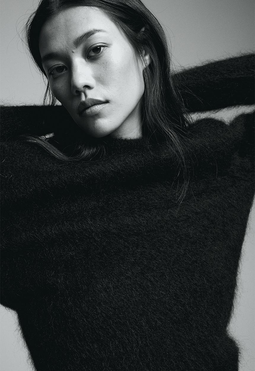 H&M - Mohair-blend jumper - black