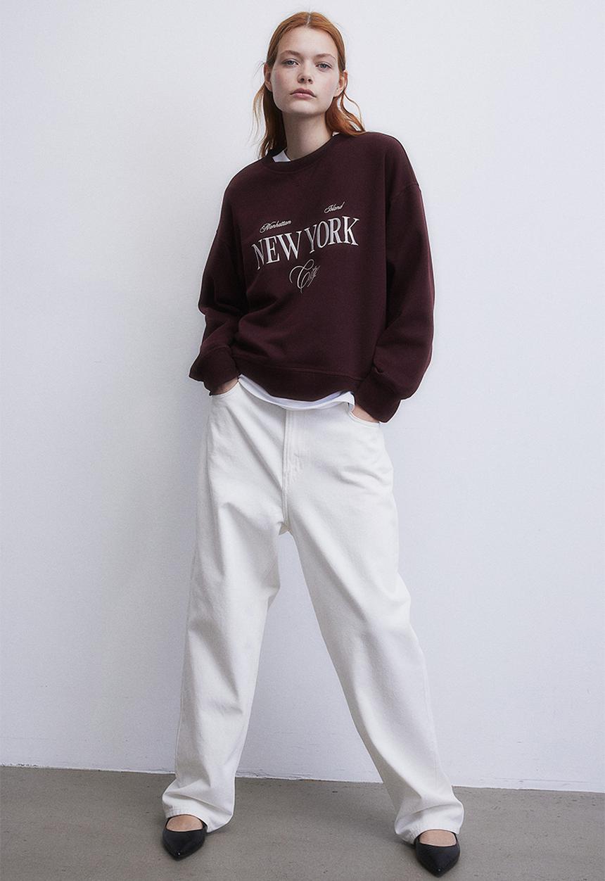 H&M - Sweatshirt - red multi