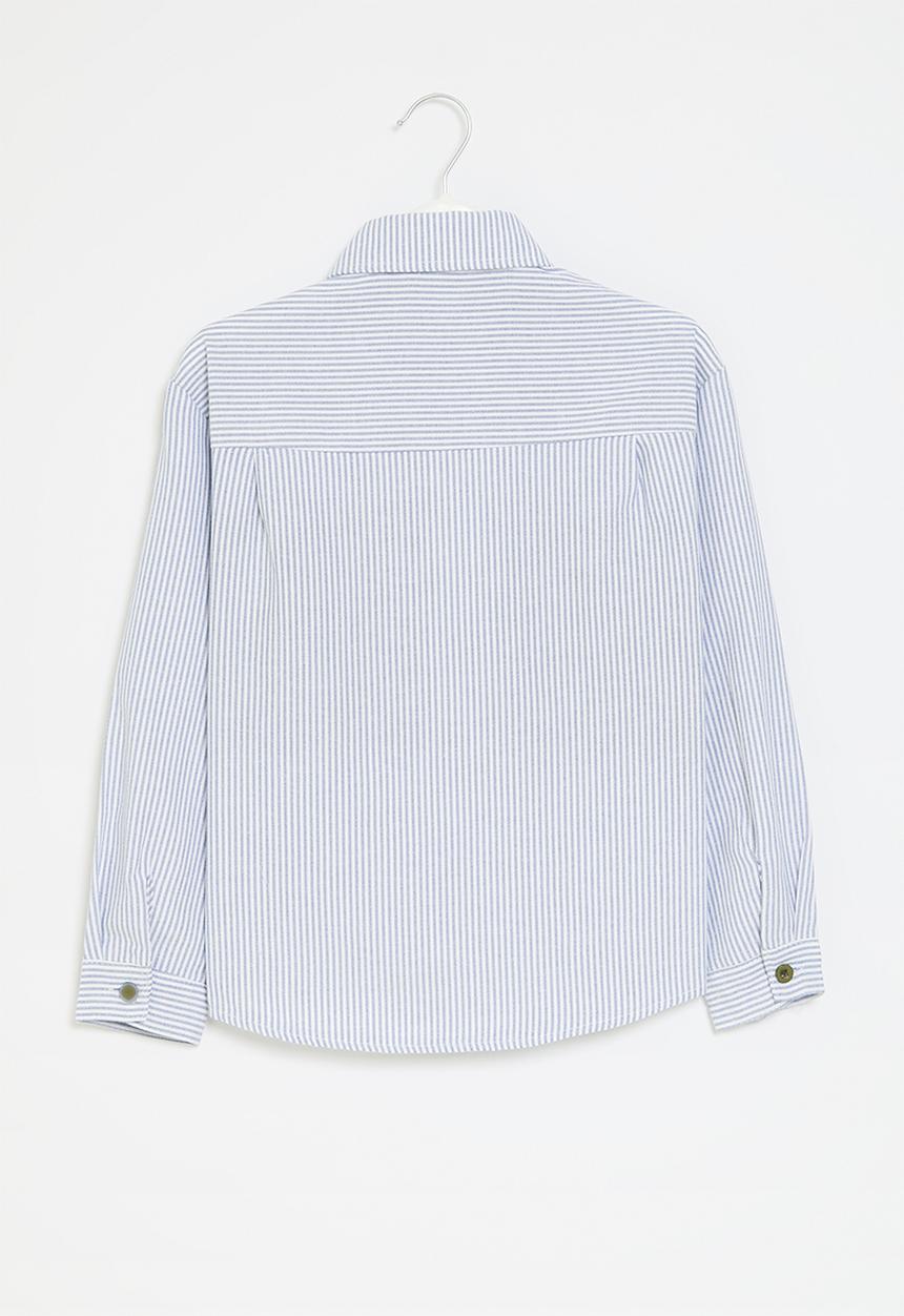 Pop Candy - Utility shirt - blue & green