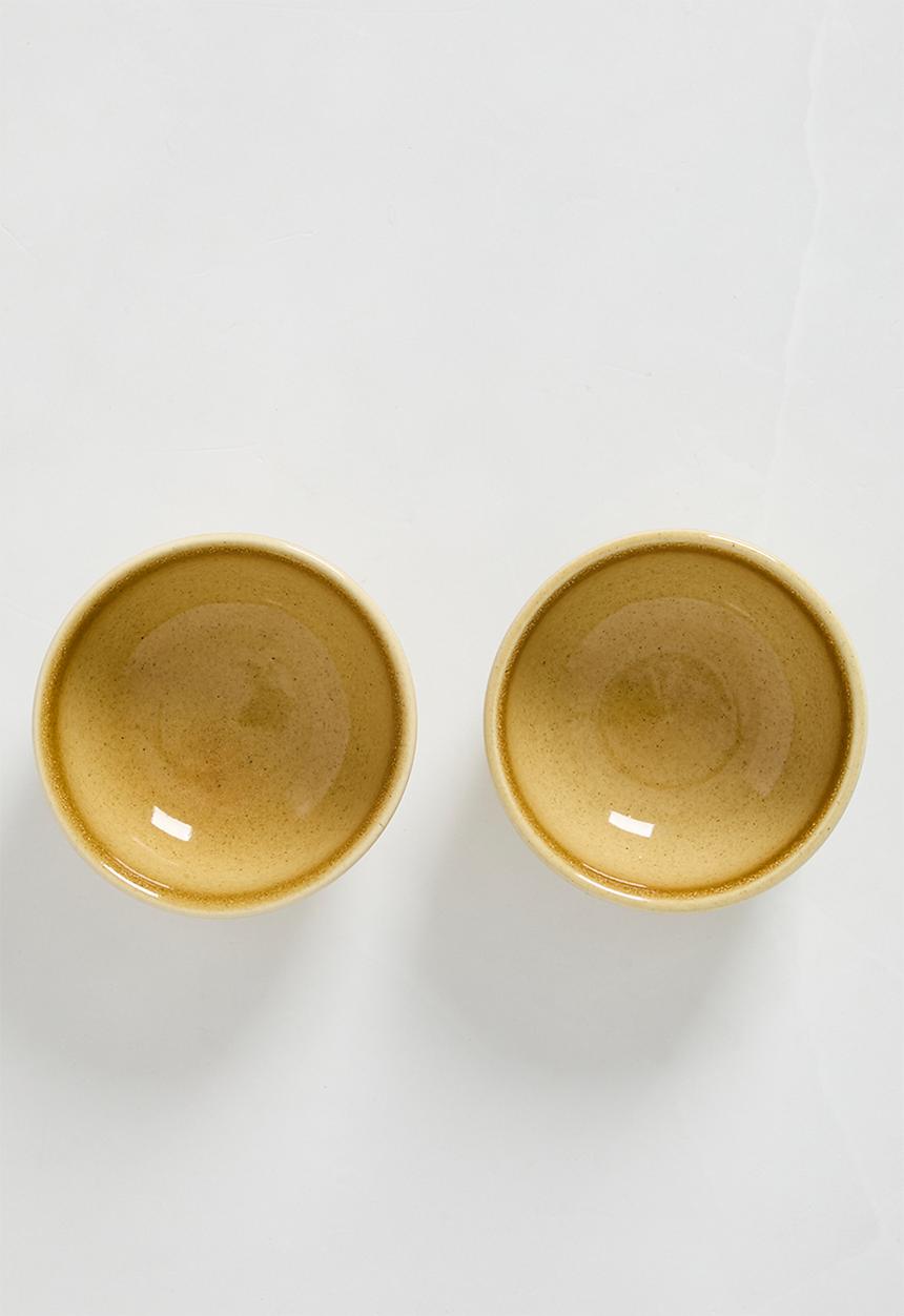 Sixth Floor - Bowl set of 2 - mustard