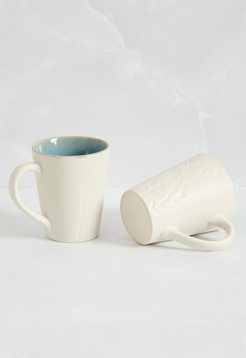 Sixth Floor - Daphne mug  set of 4 - blue
