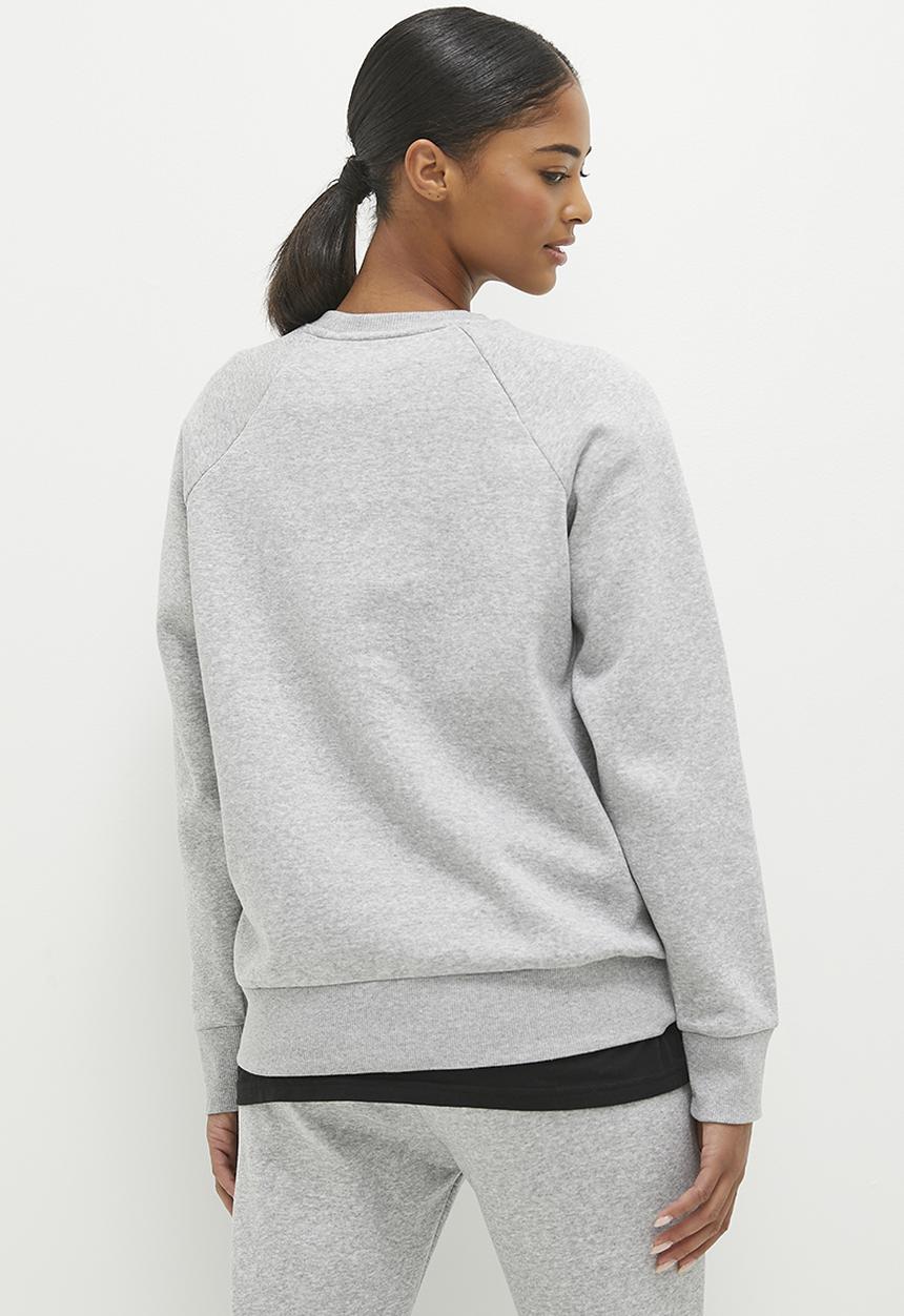 Under Armour - UA Rival Fleece Crew - Mod Gray Light Heather
