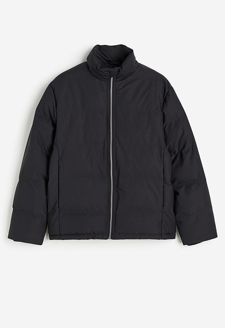 H&M - Regular fit puffer jacket - black