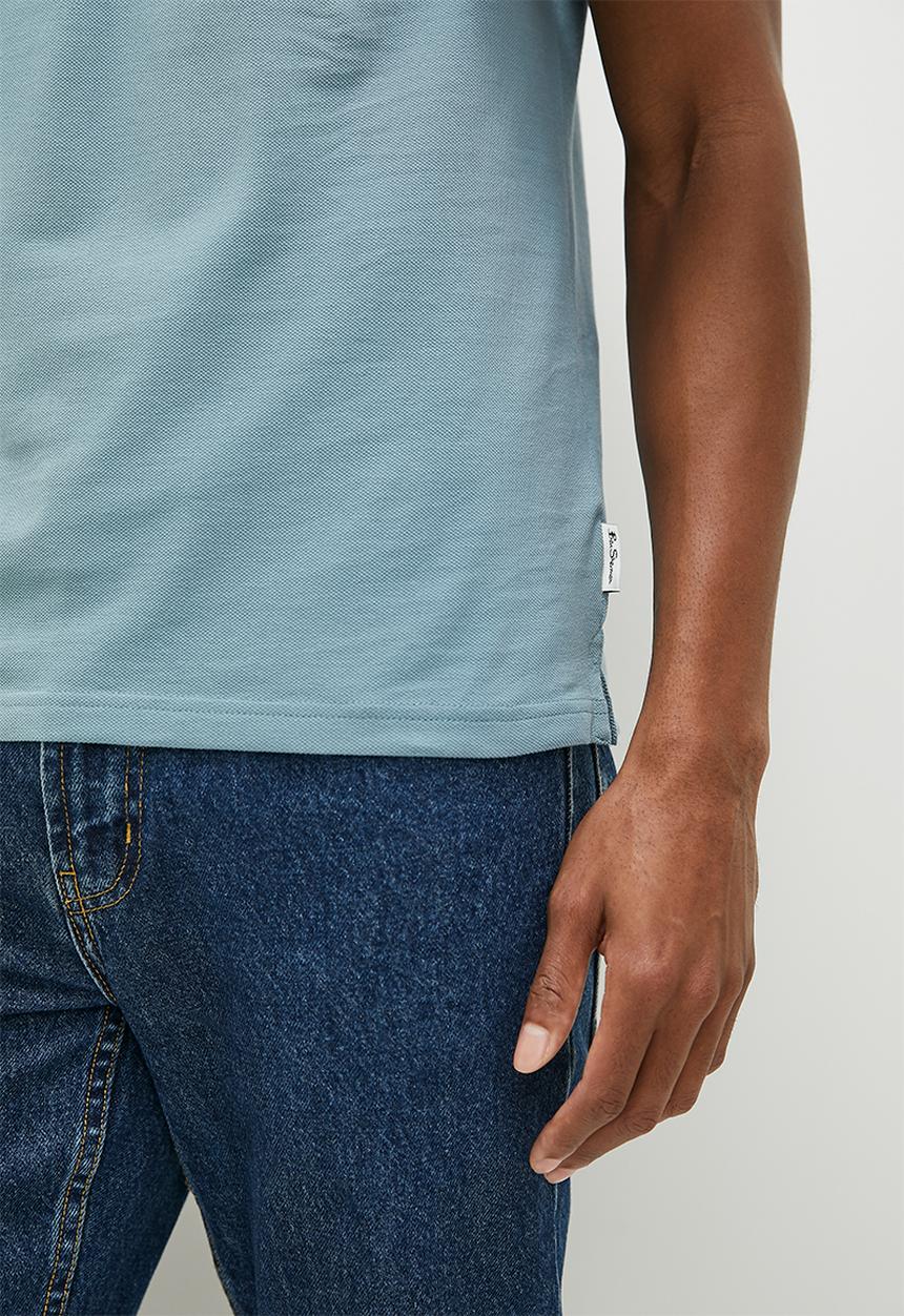 Ben Sherman - Ben Polo Short sleeve - blue