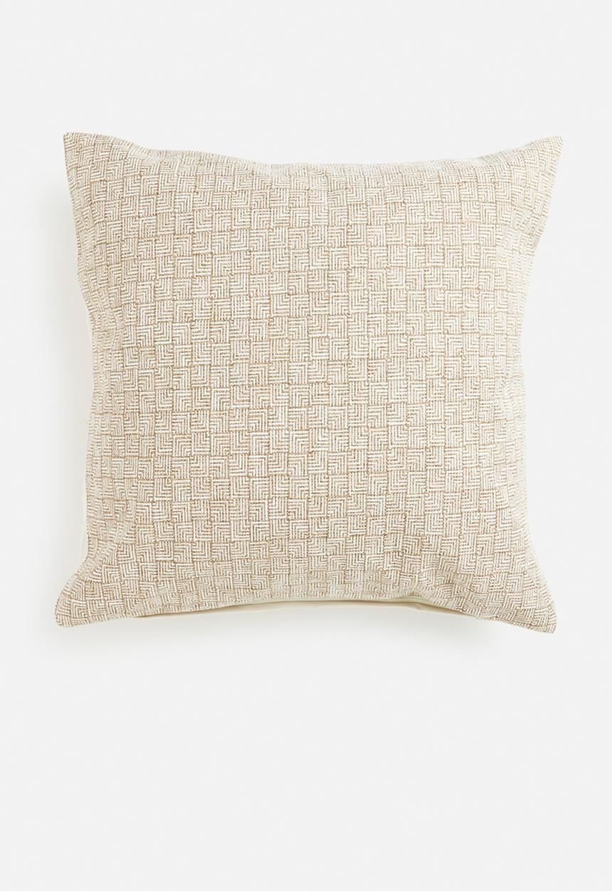Sixth Floor - Ziga woven cushion cover - Neutral