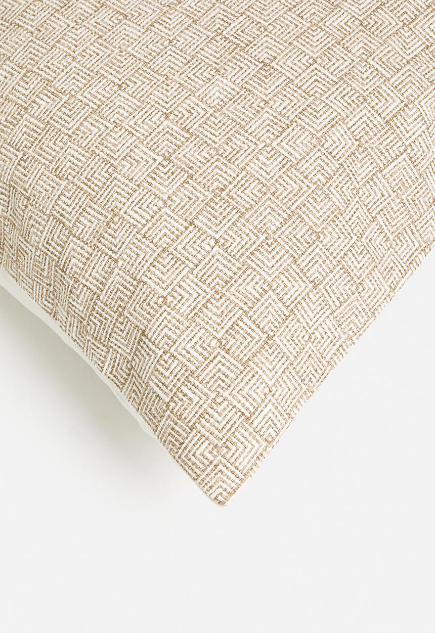 Sixth Floor - Ziga woven cushion cover - Neutral