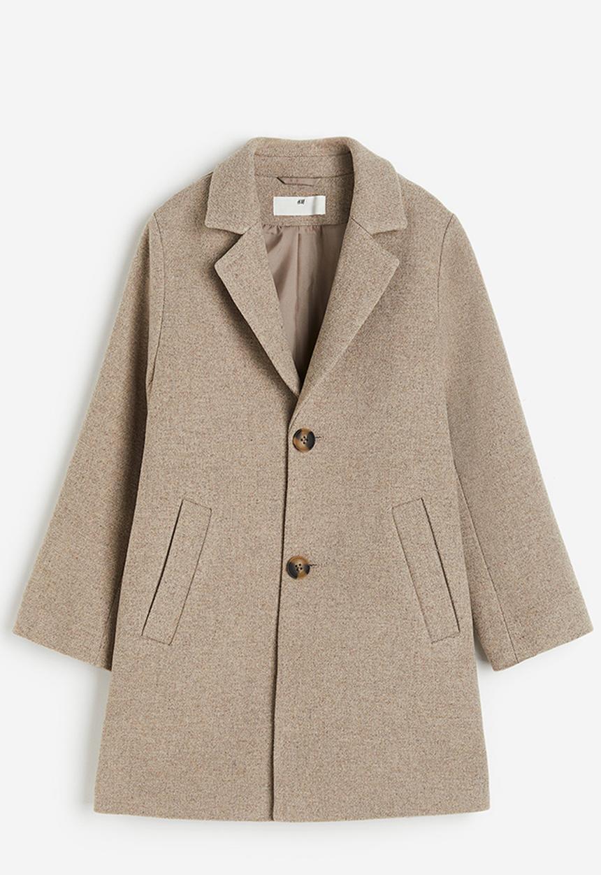 H&M - Single-breasted coat - beige