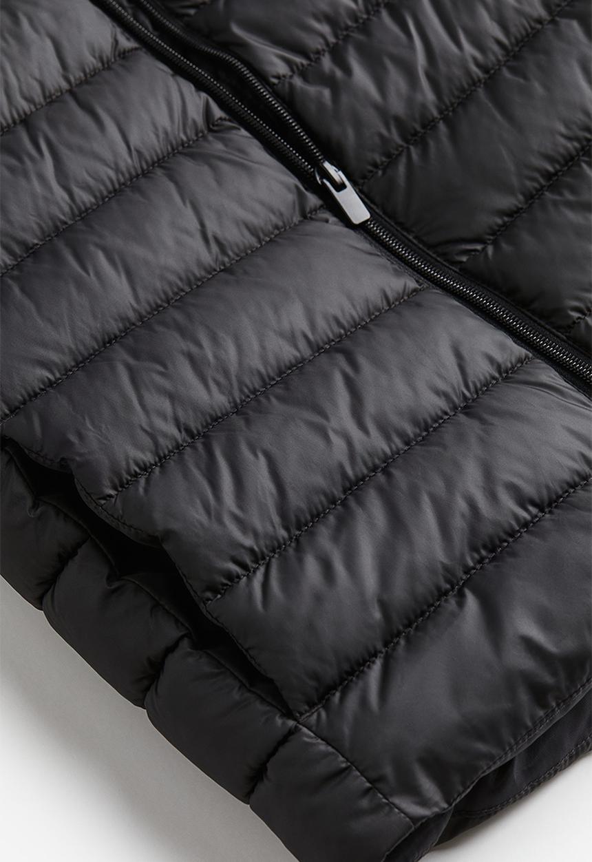 H&M - Puffer gilet - black