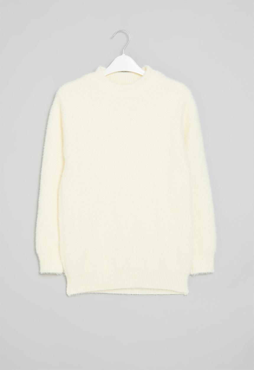 Pop Candy - Crew neck jersey - off white