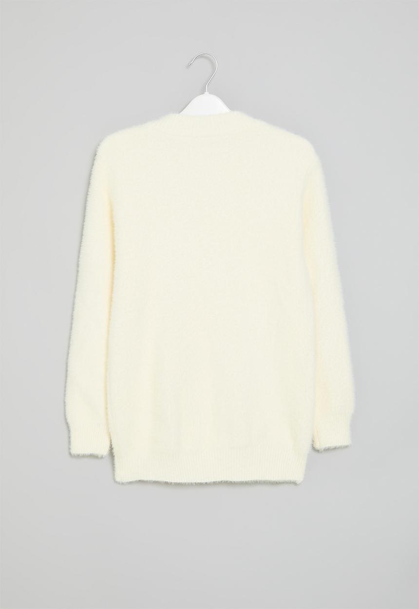 Pop Candy - Crew neck jersey - off white