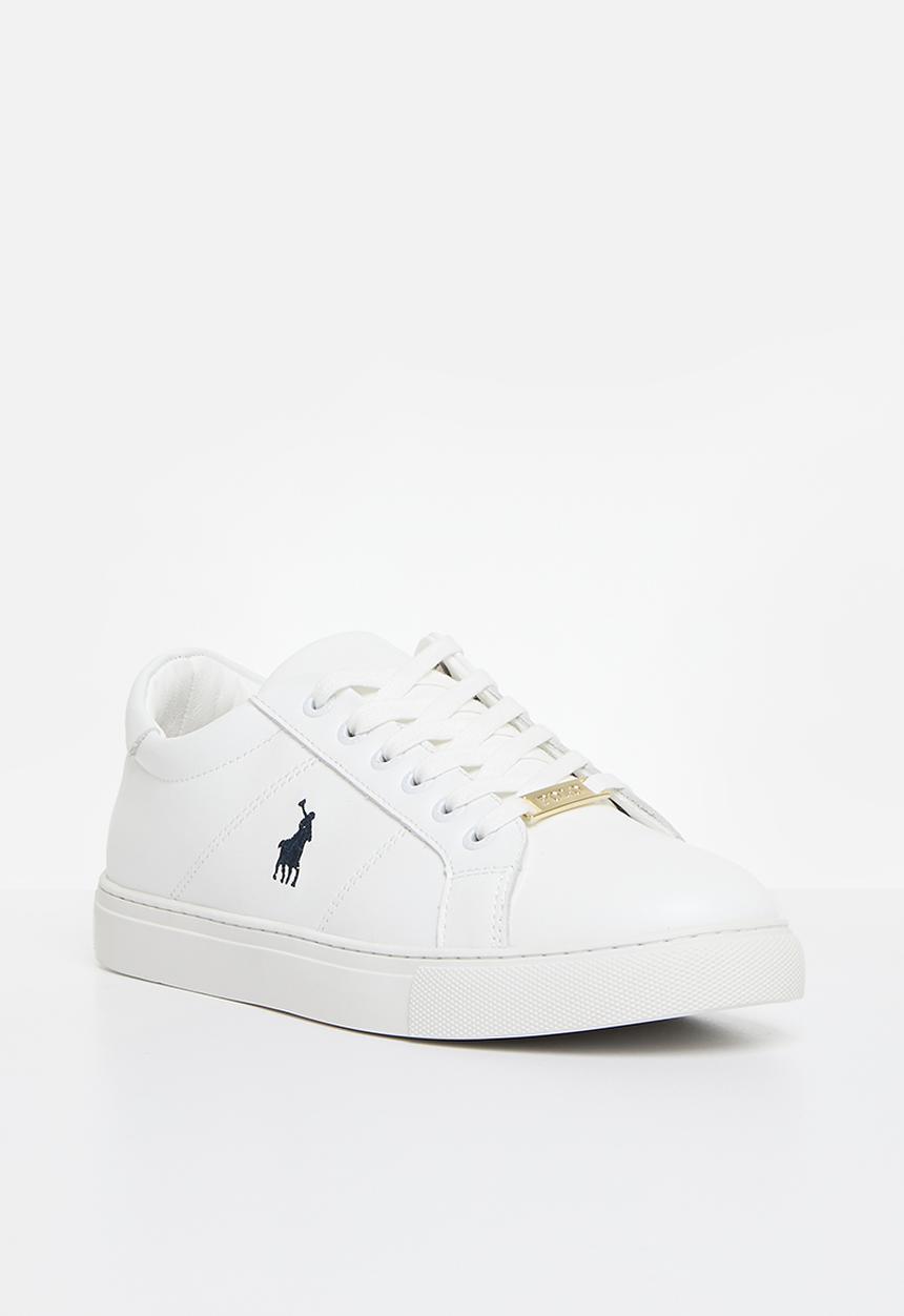 POLO - Classic leather sneaker - white
