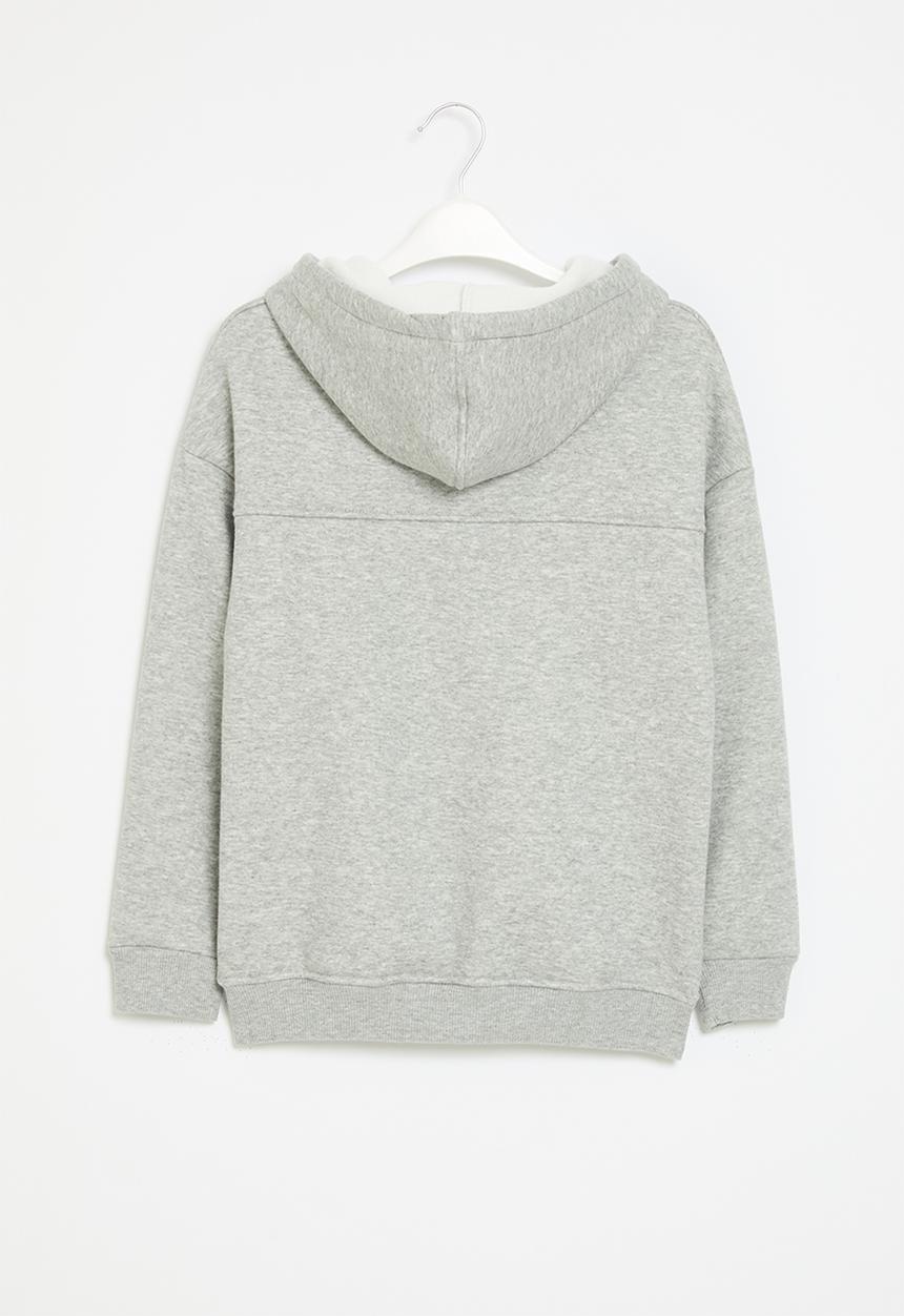 Pop Candy - Printed hoodie - grey