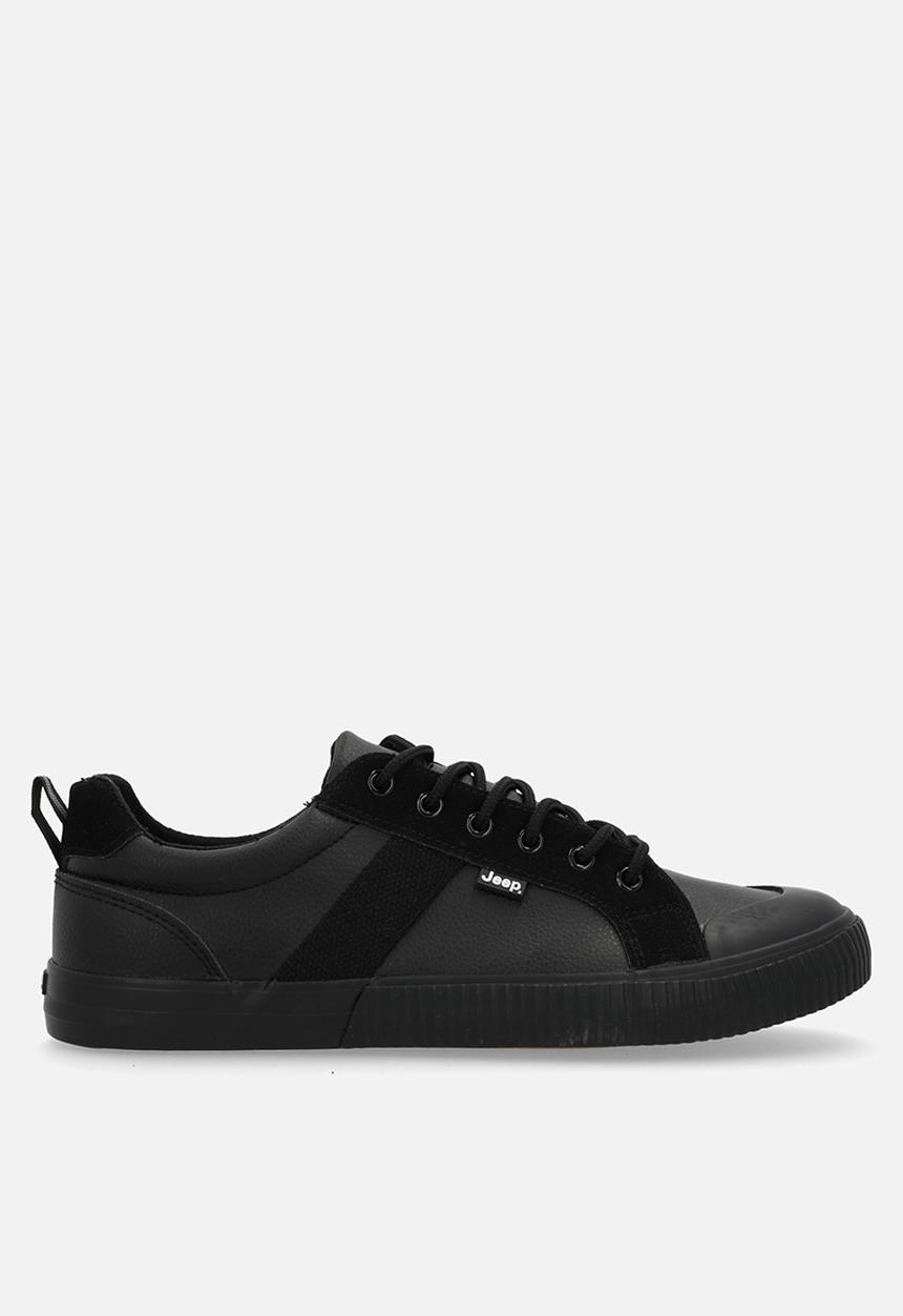 JEEP - Pu vulcanised sneaker - black-jeep