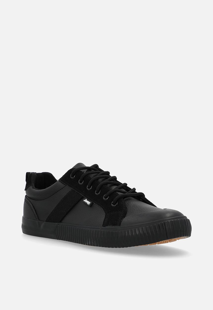 JEEP - Pu vulcanised sneaker - black-jeep