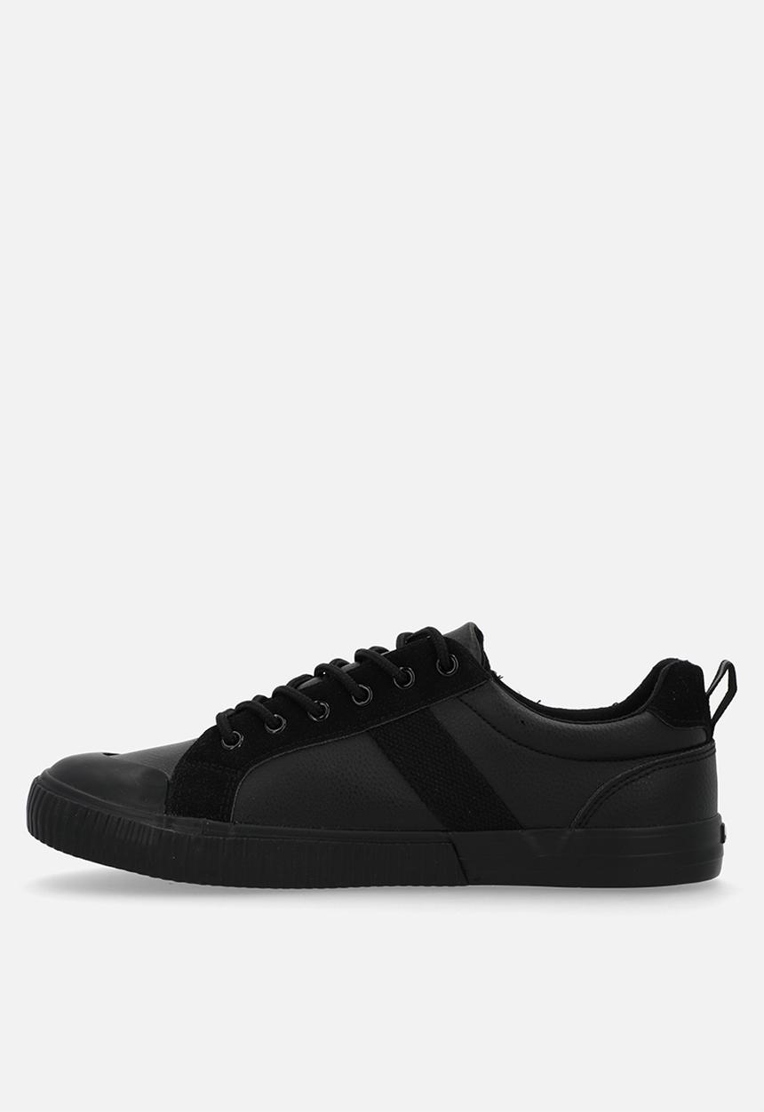 JEEP - Pu vulcanised sneaker - black-jeep