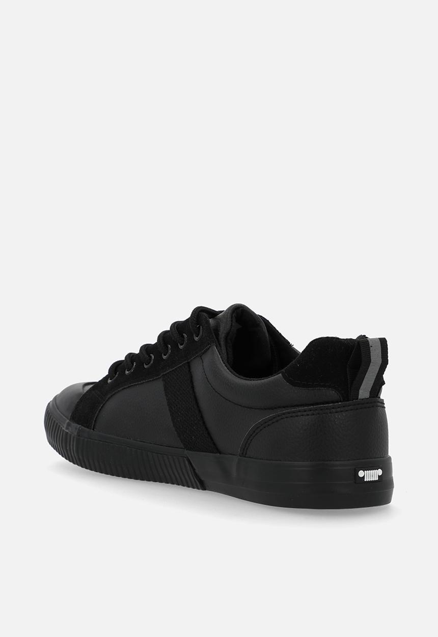 JEEP - Pu vulcanised sneaker - black-jeep