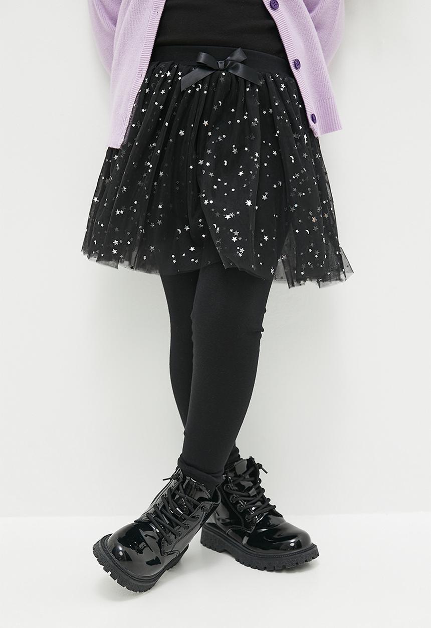 Pop Candy - Legging with tutu - black