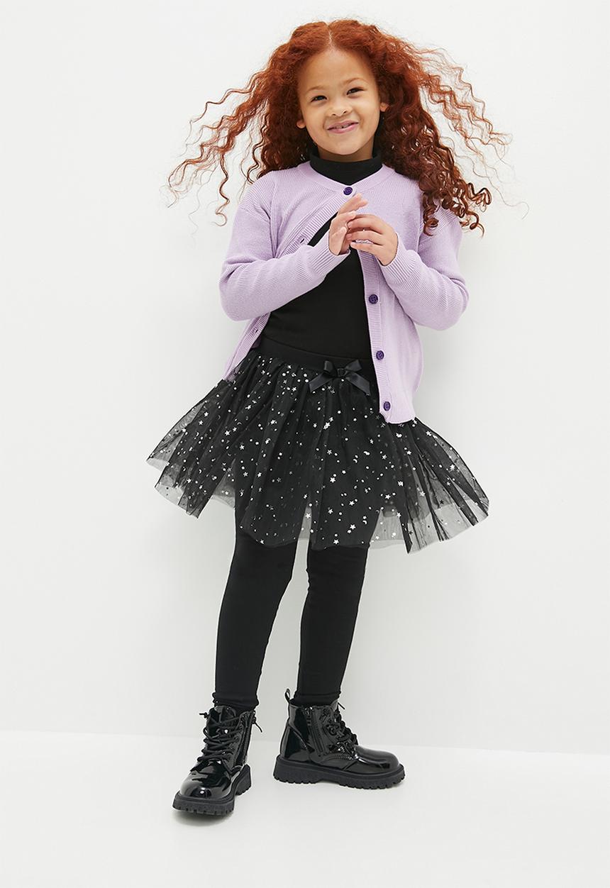 Pop Candy - Legging with tutu - black