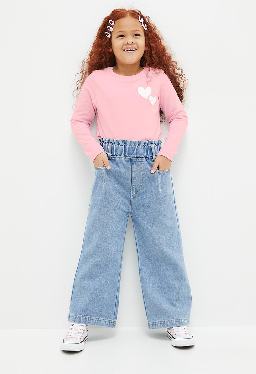 Pop Candy - Long sleeve printed tee - pink