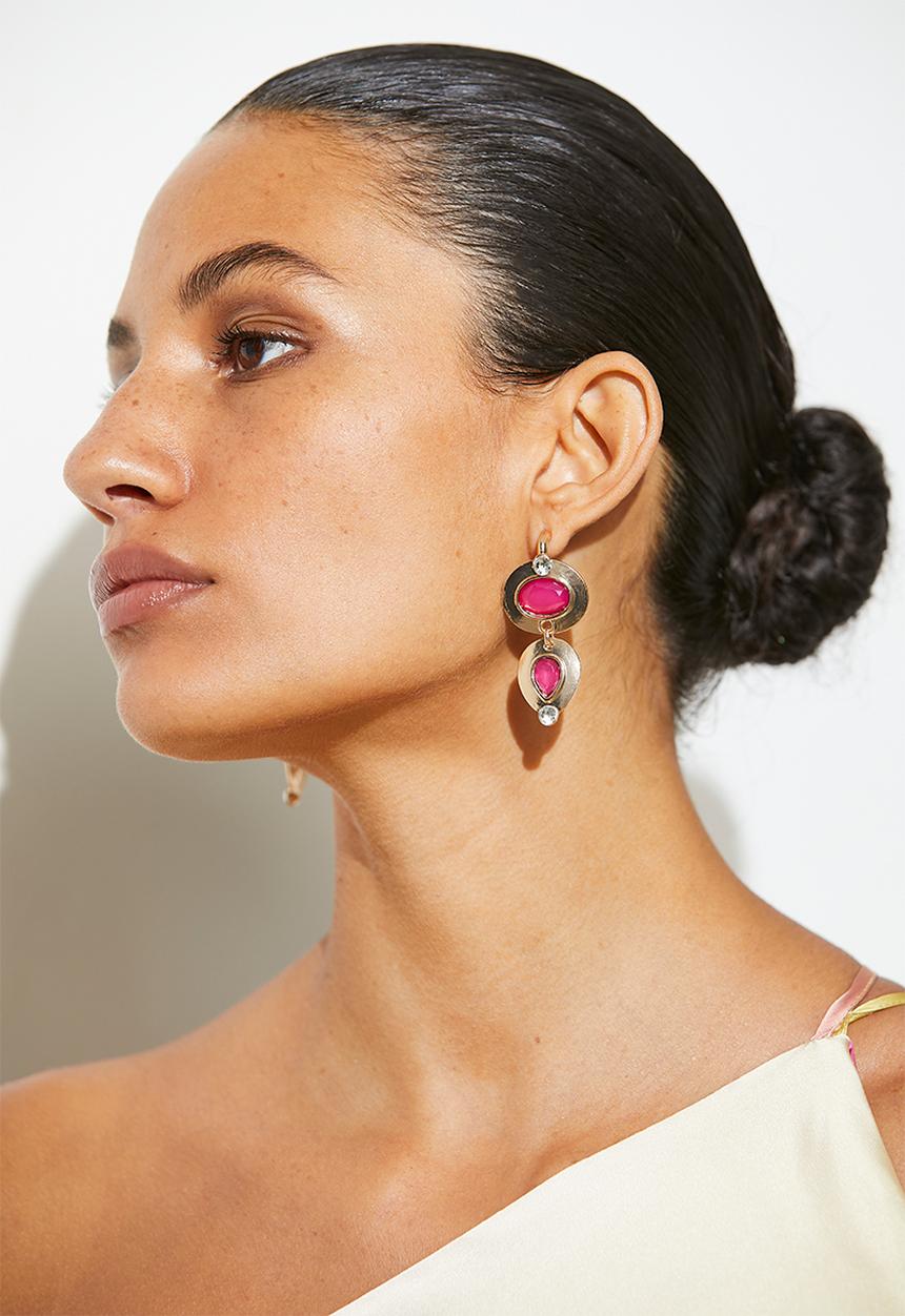 Superbalist - Polly statement earrings - gold