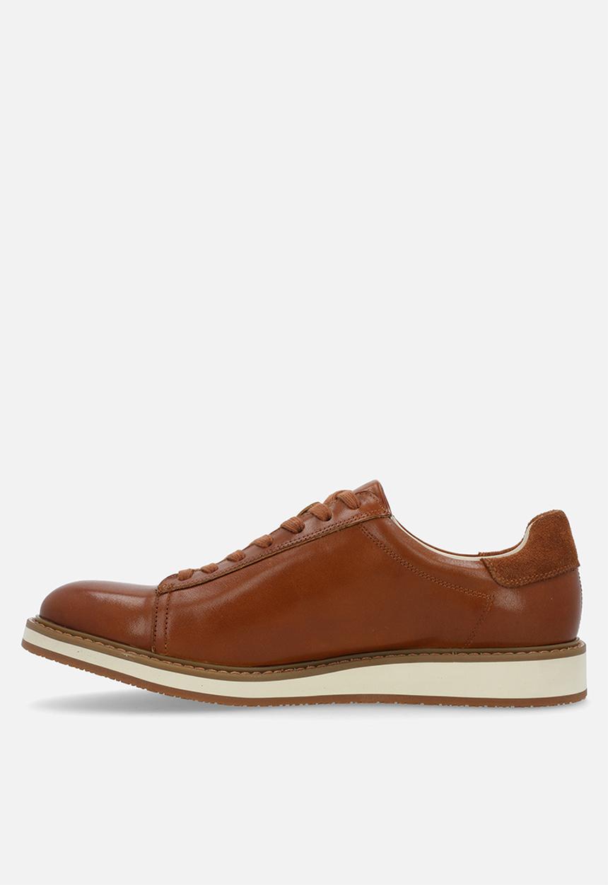 POLO - Smooth Leather Formal Sneaker1 - Tan