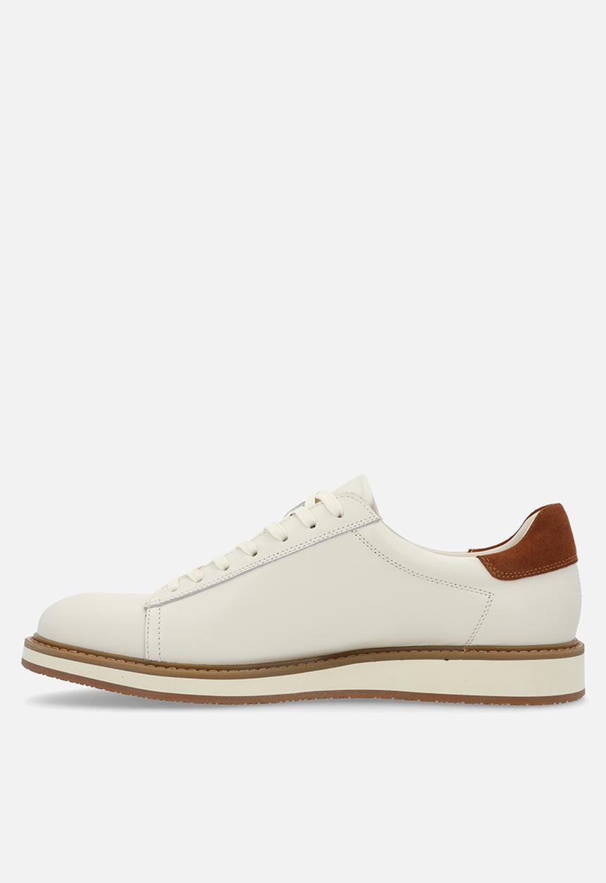 POLO - Smooth Leather Formal Sneaker1 - White